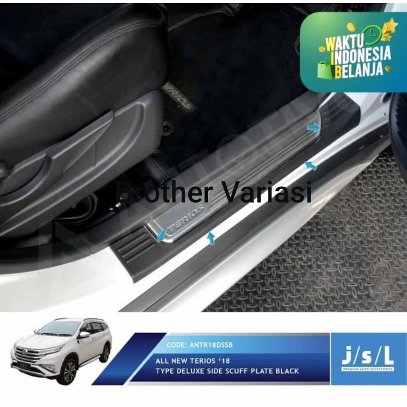 Sillplate samping All New Terios 2018 Tipe R Deluxe