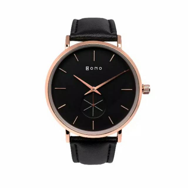 BONO WATCH DARK ROSE GOLD