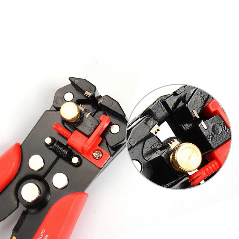 Automatic Wire Stripper Crimper Wire Cuter Pliers Cutting Pressing Potong Electrician Crimping Tool