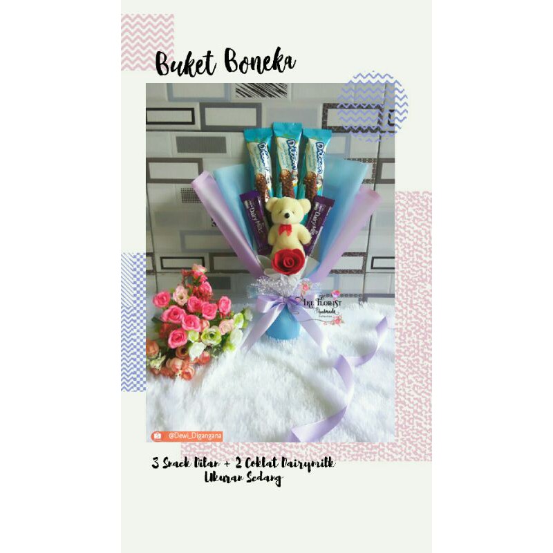 

READY! Buket Coklat Dilan/ Coklat Dilan/ snack Buket Coklat dilan/Buket Dairymilk/ Buket snack Dilan