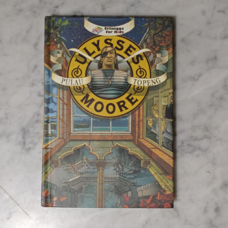 Ulysses Moore Pulau Topeng - Buku novel original preloved
