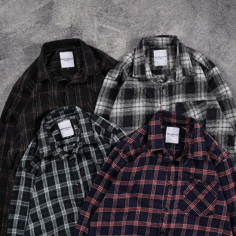 [N00468] FLANNEL SHIRT / KEMEJA FLANNEL