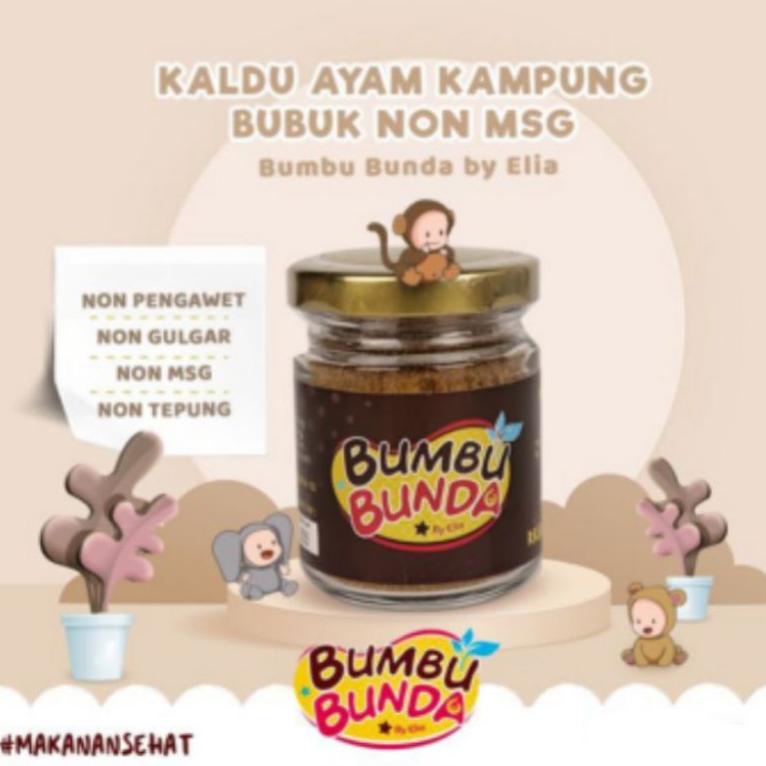 

[ZI6KC5935] Bumbu Bunda by Elia Kaldu Non MSG Non Gula Garam / Kaldu Mpasi Anti GTM