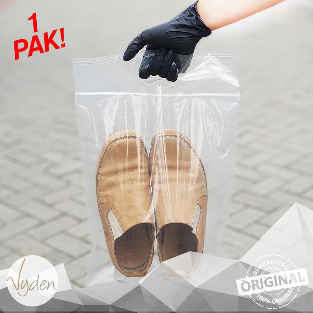 Ziplock 30 X 38cm Pegangan 1 PAK Perawatan Sepatu Kesayangan Anda Jersey Kamera Kaos Packaging MURAH