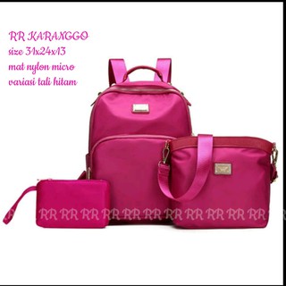  Tas  Gendong  Kuliah Remaja  3in1 Karanggo Shopee Indonesia
