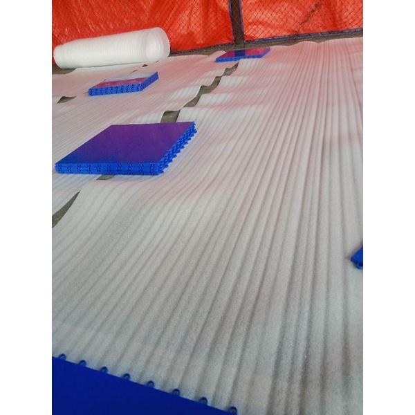 lantai futsal, lantai interlock