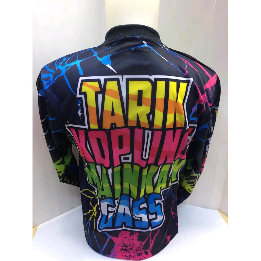 Baju kaos drag-bike gass poll 201 M