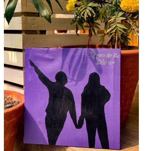 

[KODE 22] PAKET LENGKAP MELUKIS / KANVAS 30X30 CM / CAT ACRYLIC / KUAS JOYKO 5 UKURAN / PALET