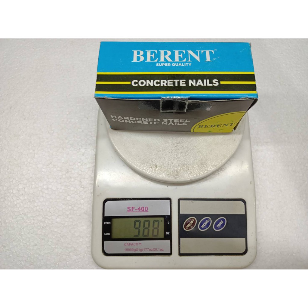 Paku beton 1&quot; 1 in inch Galvanis concrete nails Berent 1 dus ± 1 kg kuat kokoh