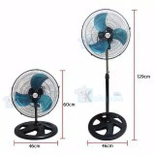 ARASHI city    fan kipas angin besi 3in1 18inch AR 118 SDW