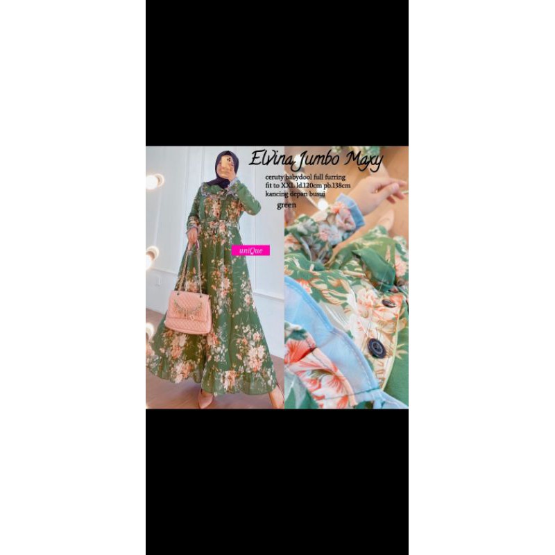 Elvina gamis by unique