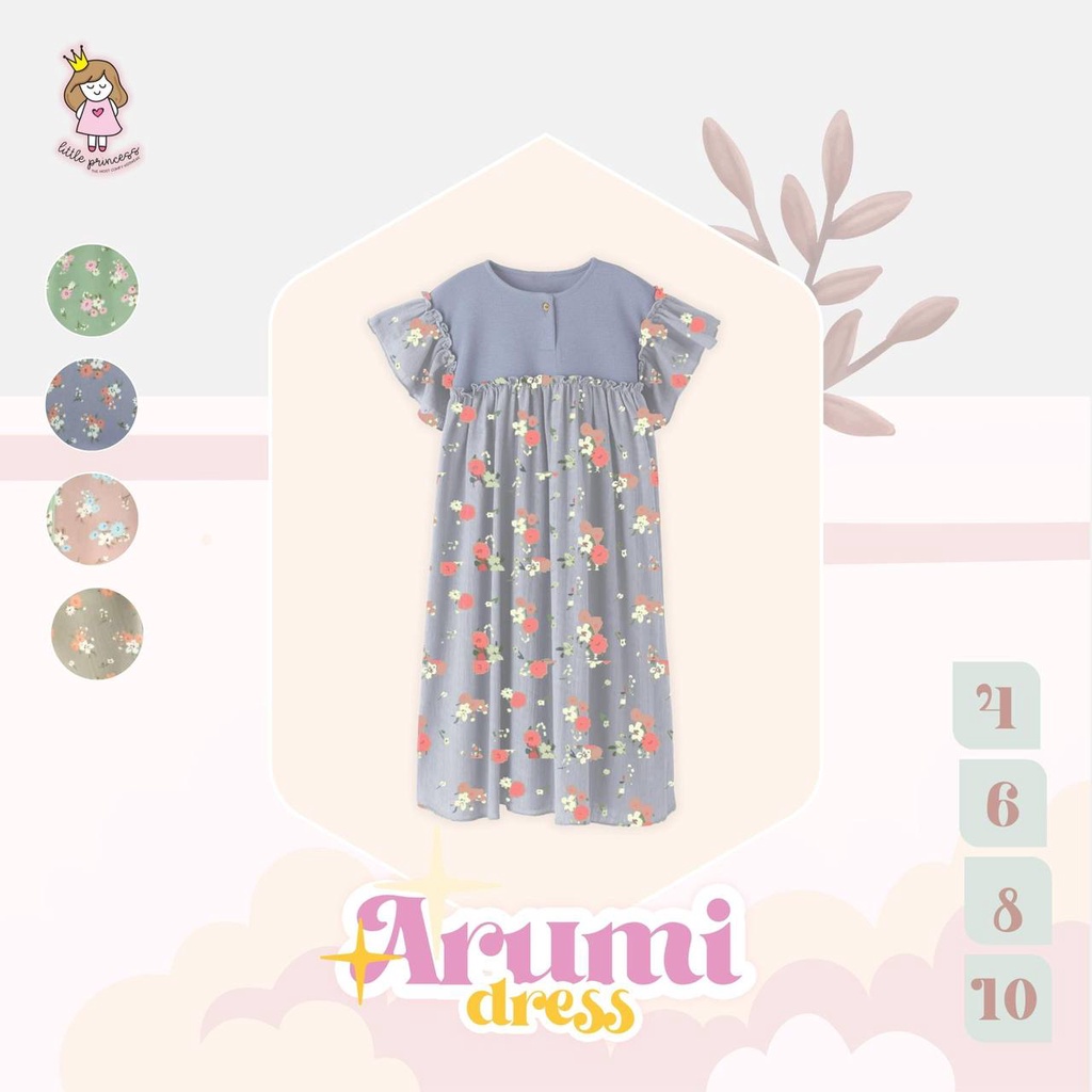 ARUMI DRESS by LITTLE PRINCESS