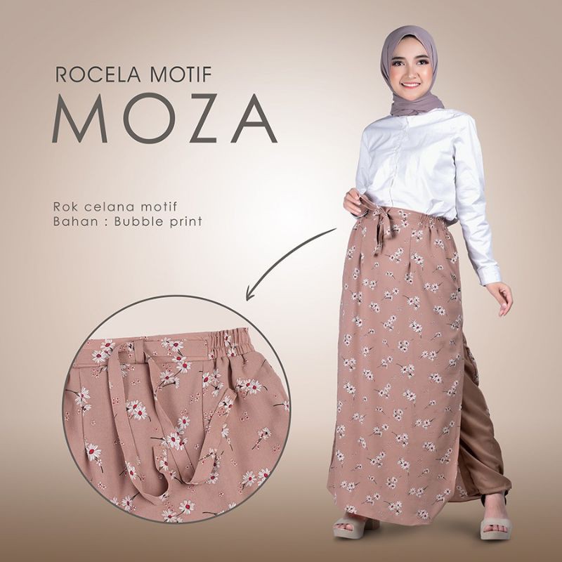 Rok Celana Motif Moza