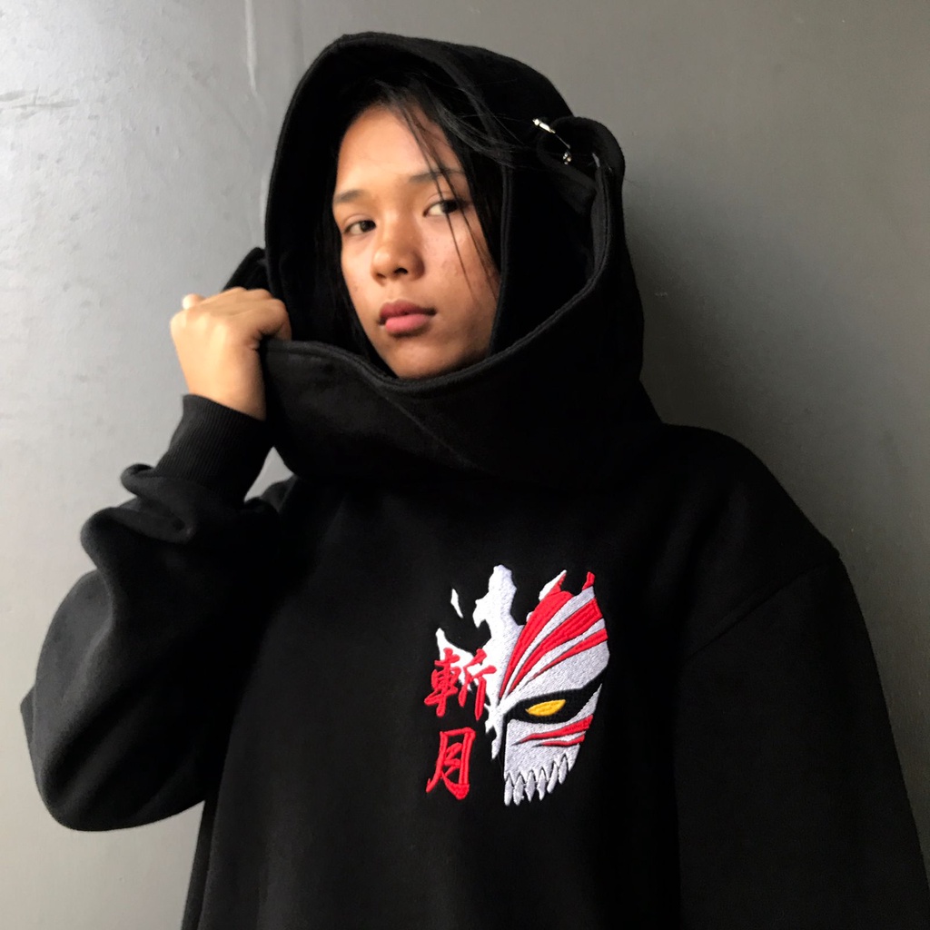 Oversized Unsettled Ichigo Bankai Anime Manga Bleach Fleece Premium Unisex