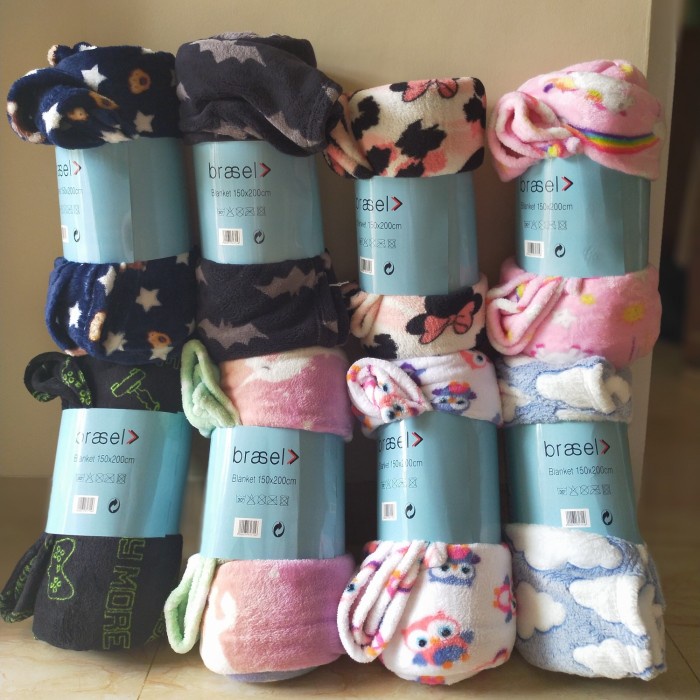 Selimut Brasel Blanket 150X200Cm Original