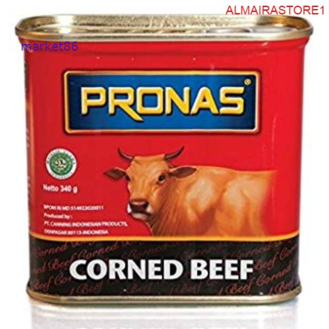 

Kornet Daging Sapi Pronas 340 Gram - WFB .