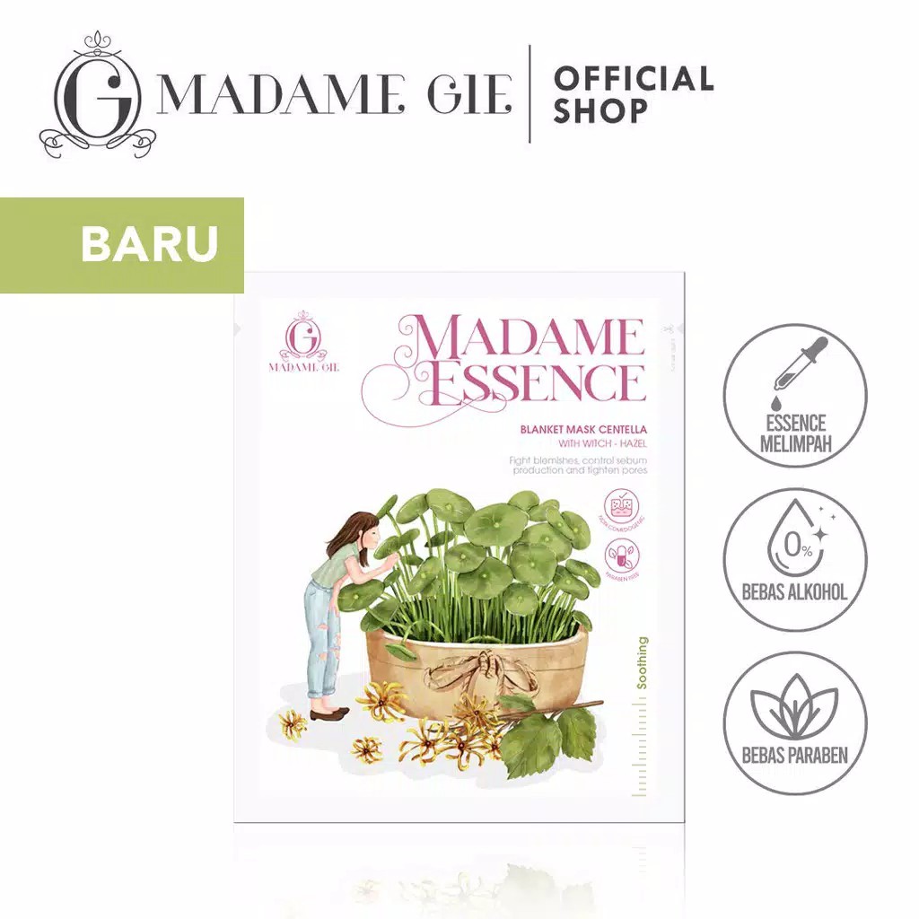 Madame Gie Madame Essence Blanket Mask - Skincare Masker