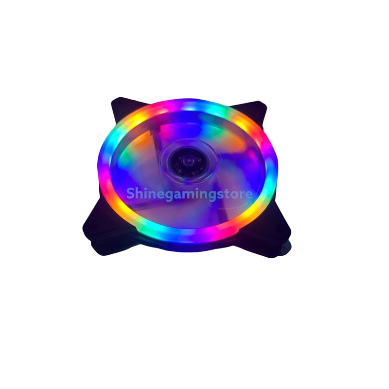 Fan casing 12cm RGB Double Ring