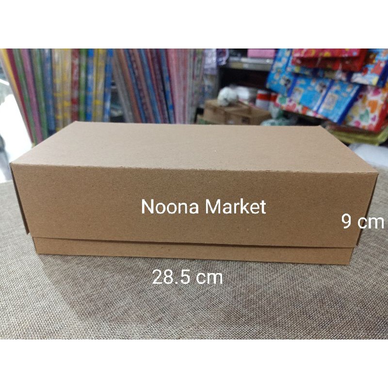 

Dus Bolu Kraft 28.5 x 13.5 x 9 cm / Dus Bolu Gulung / Dus Cake