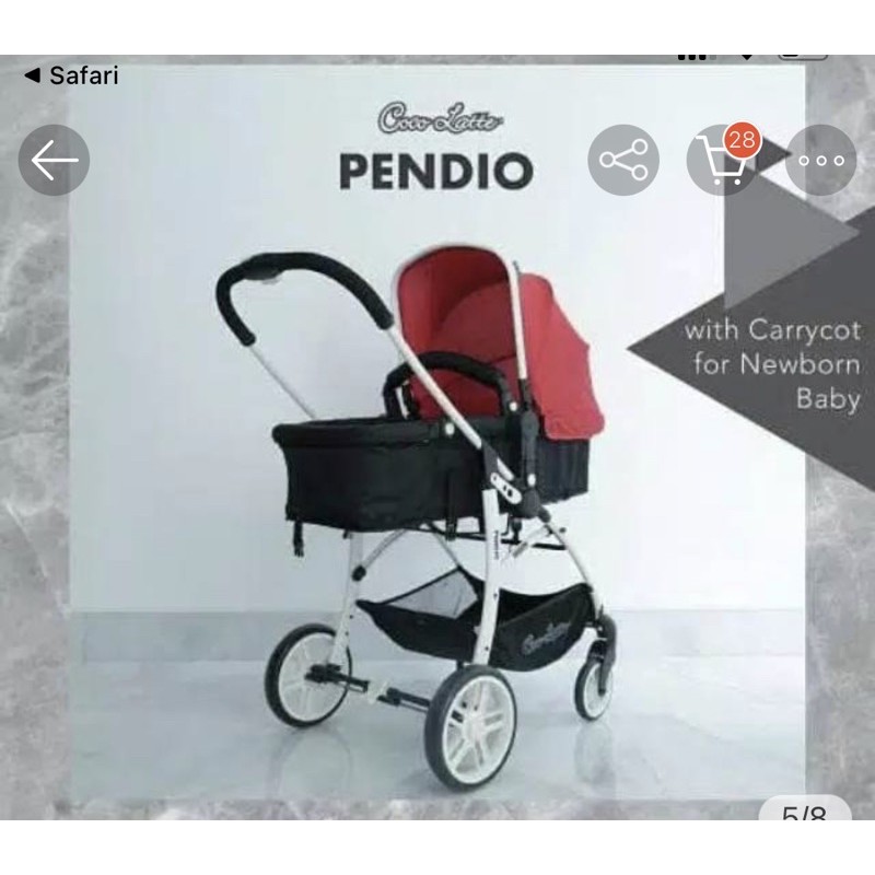 Stroller Cocolatte Pendio