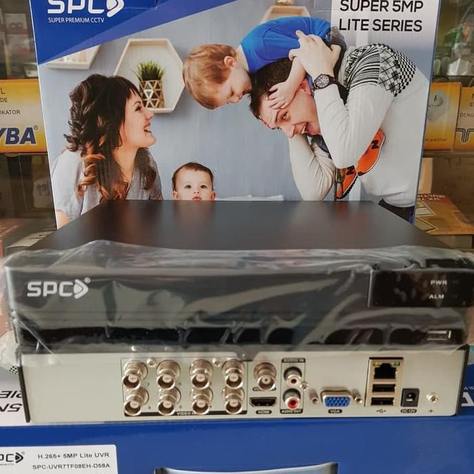 SPC UVR/DVR 8CH 5MP Super Lite
