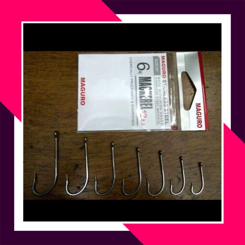 Mata Kail Pancing MAGURO MACKAREL Stainless Steel