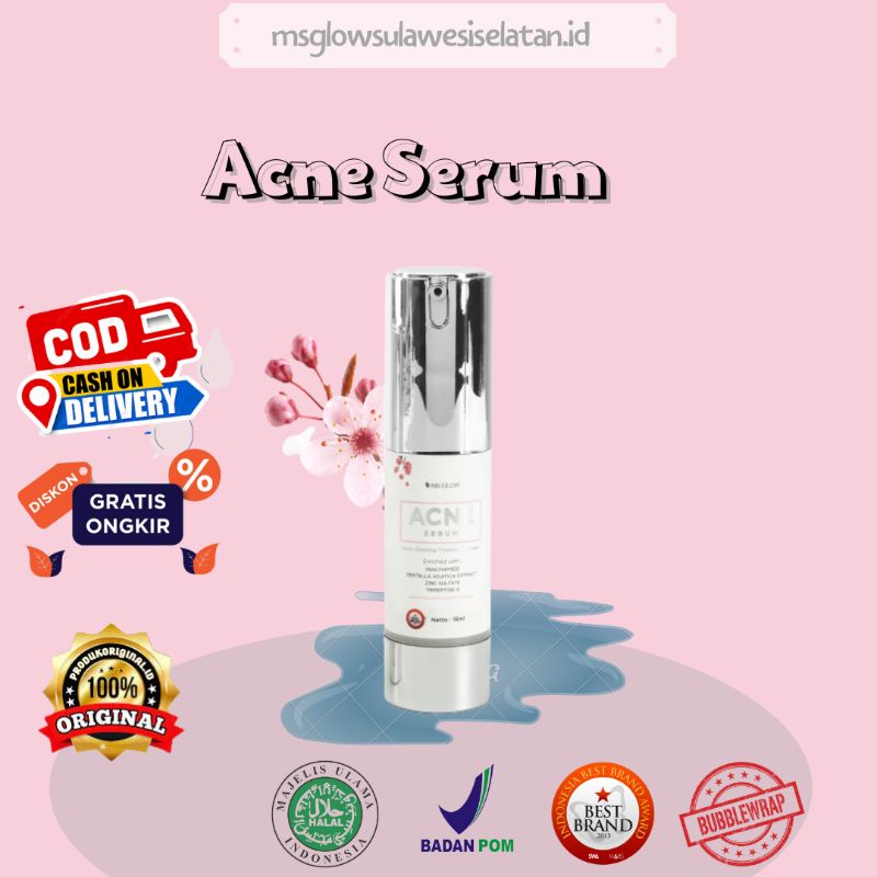 MS GLOW SERUM WAJAH ACNE SERUM