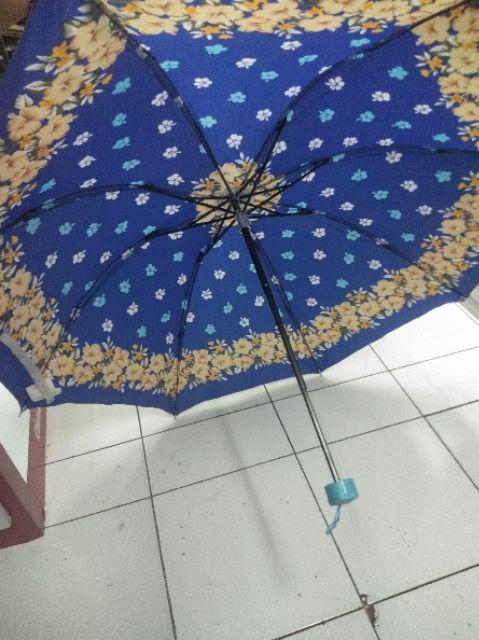 Payung Lipat 3 Saten Kembang