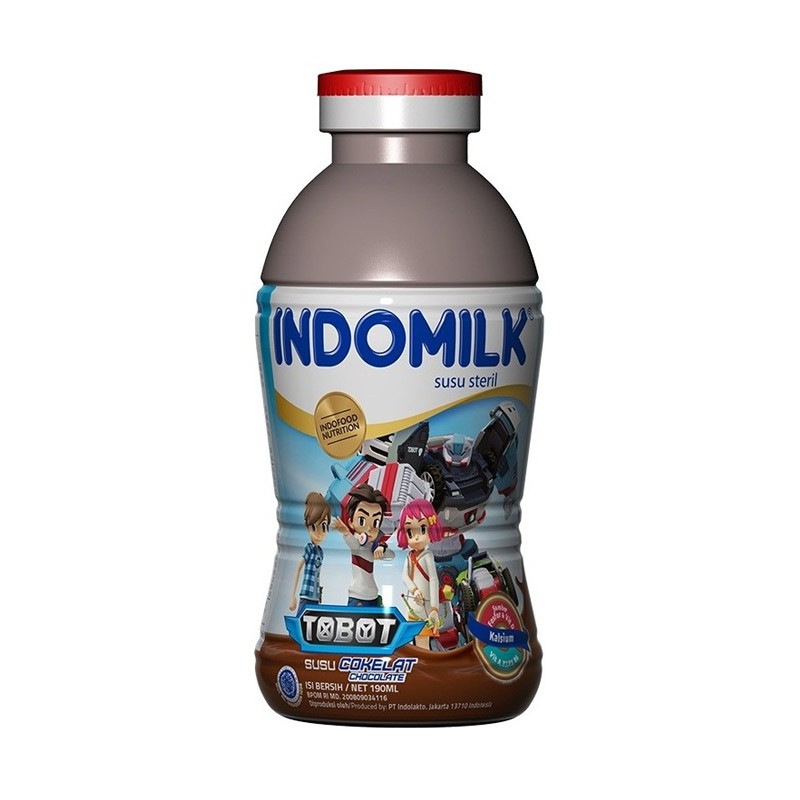 

Indomilk Susu Cair UHT Botol 190 mL