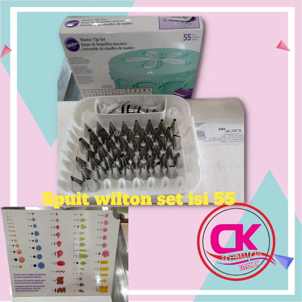 spuit wilton set isi 55