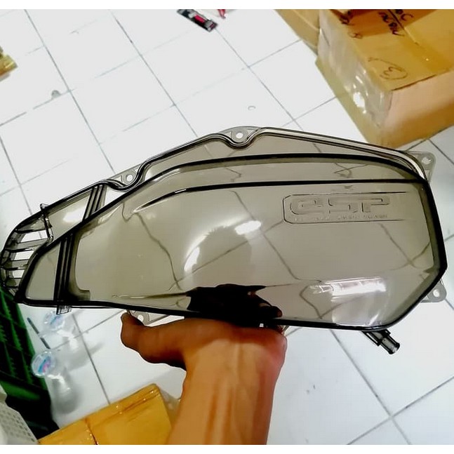 Tutup Cover Filter Mesin Transparan Motor Metik Vario 150 Honda Varias