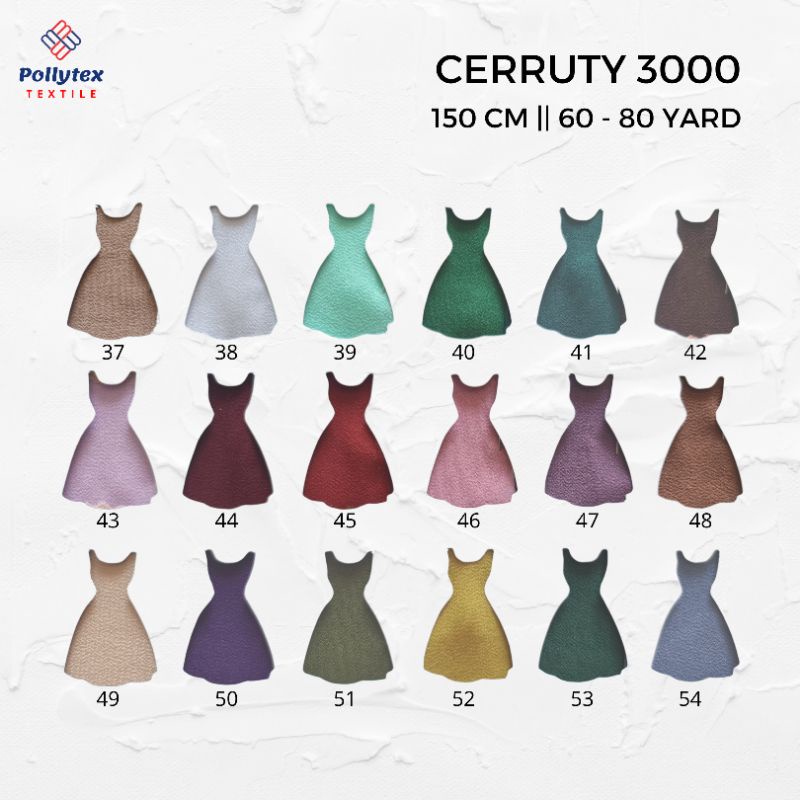 Bahan Kain Cerruty Armany / Cerruti Armani / Ceruty Premium  Ecer Meteran per 0,5 meter