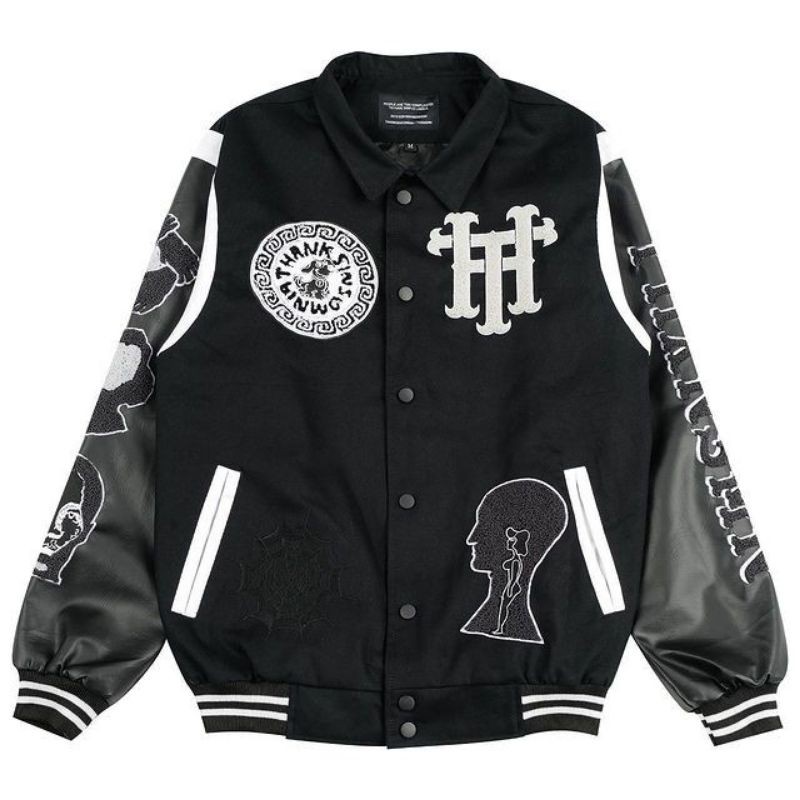 Varsity Jacket Majesty / Shreder Black Thanksinsomnia