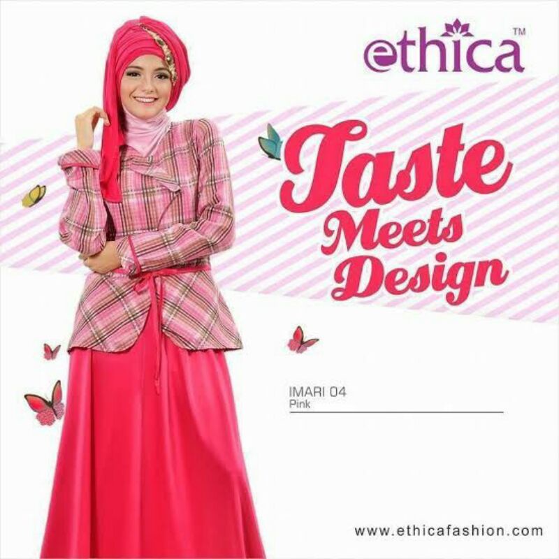 Ethica setelan blus & rok IMARI 04