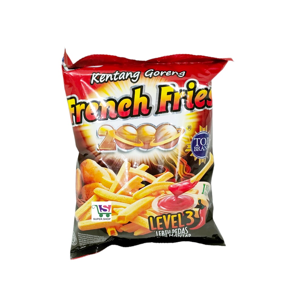 French Fries 2000 Level 3 Pedas 60 Gram