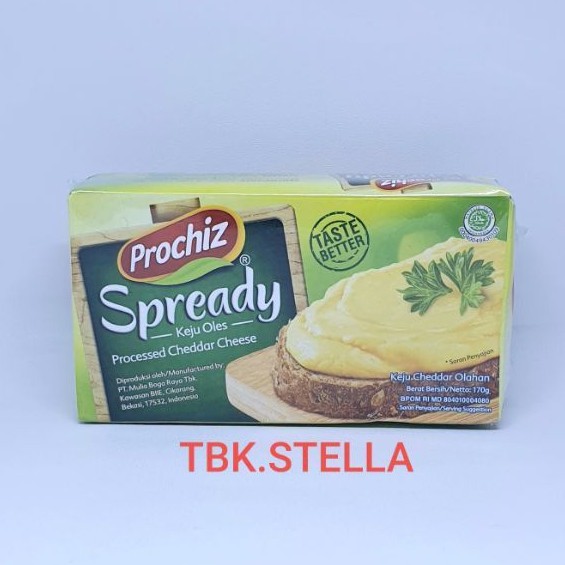 

PROCHIZ SPREADY KEJU OLES 160 GR