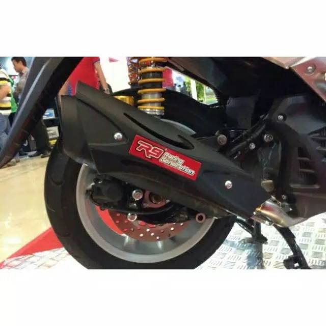 KNALPOT RACING NMAX 2020 / KNALPOT R9 MISANO SS BLACK SERIES YAMAHA NMAX