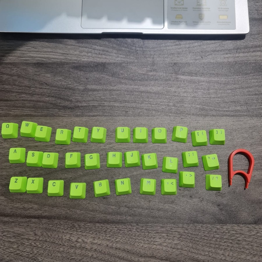 Keycaps Essential 33 Apple Green ABS