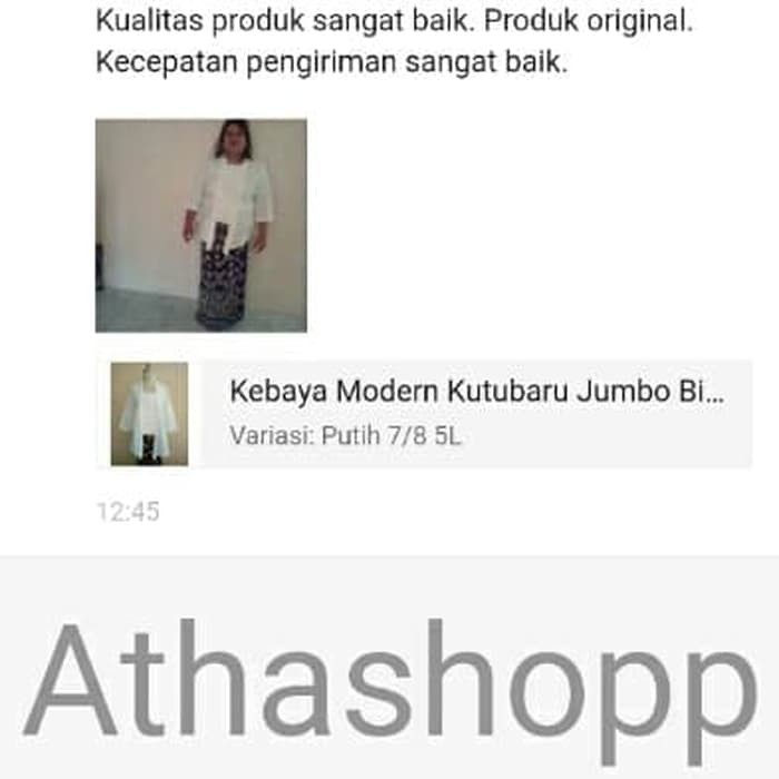 Kebaya Modern Kutubaru Polos Blouse Batik Jumbo Big Size Dusty Pink