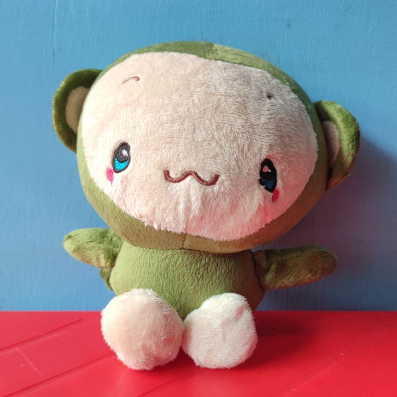 BONEKA HEWAN LUCU MAINAN ANAK - BONEKA ANIMAL WARNA HIJAU - BONEKA HEWAN IMUT DAN LEMBUT