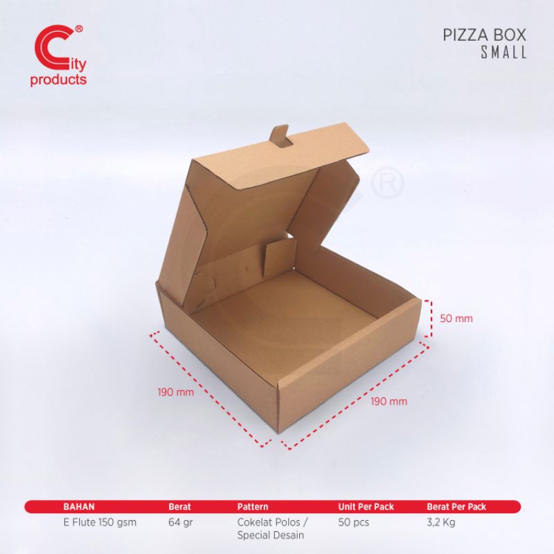 Box Pizza / Pizza Box Small