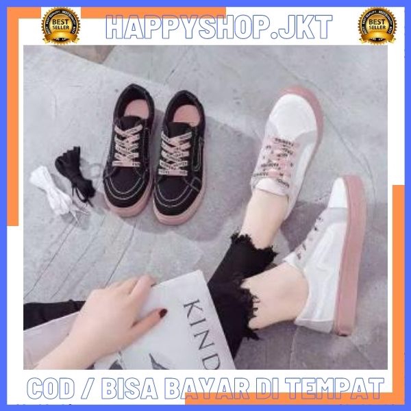 HS [COD] Sepatu Wanita Model Kanvas Terlaris 8805