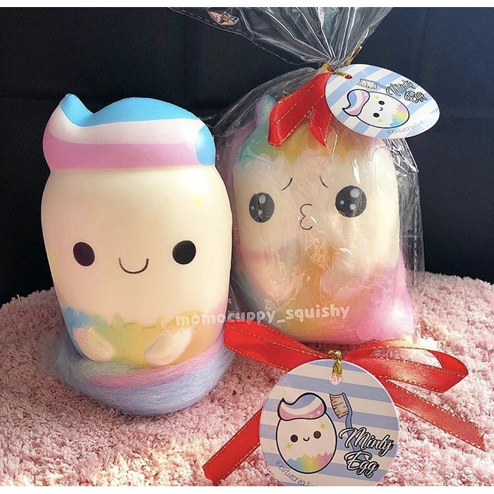 Squishy licensed minty egg by cutie creative ( squishy gigi soft)