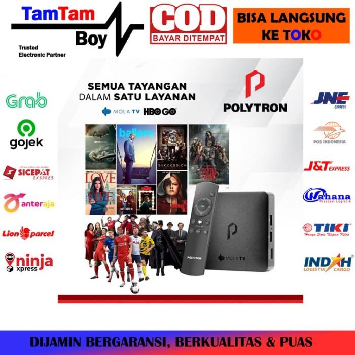 Android Box Mola Polytron Streaming Smart Tv Free Channel Premium