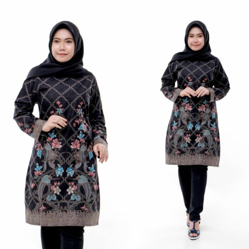 ORI BATIK KHAFI | TUNIKBATIK WANITA MOTIF BATIK KHAFI ...