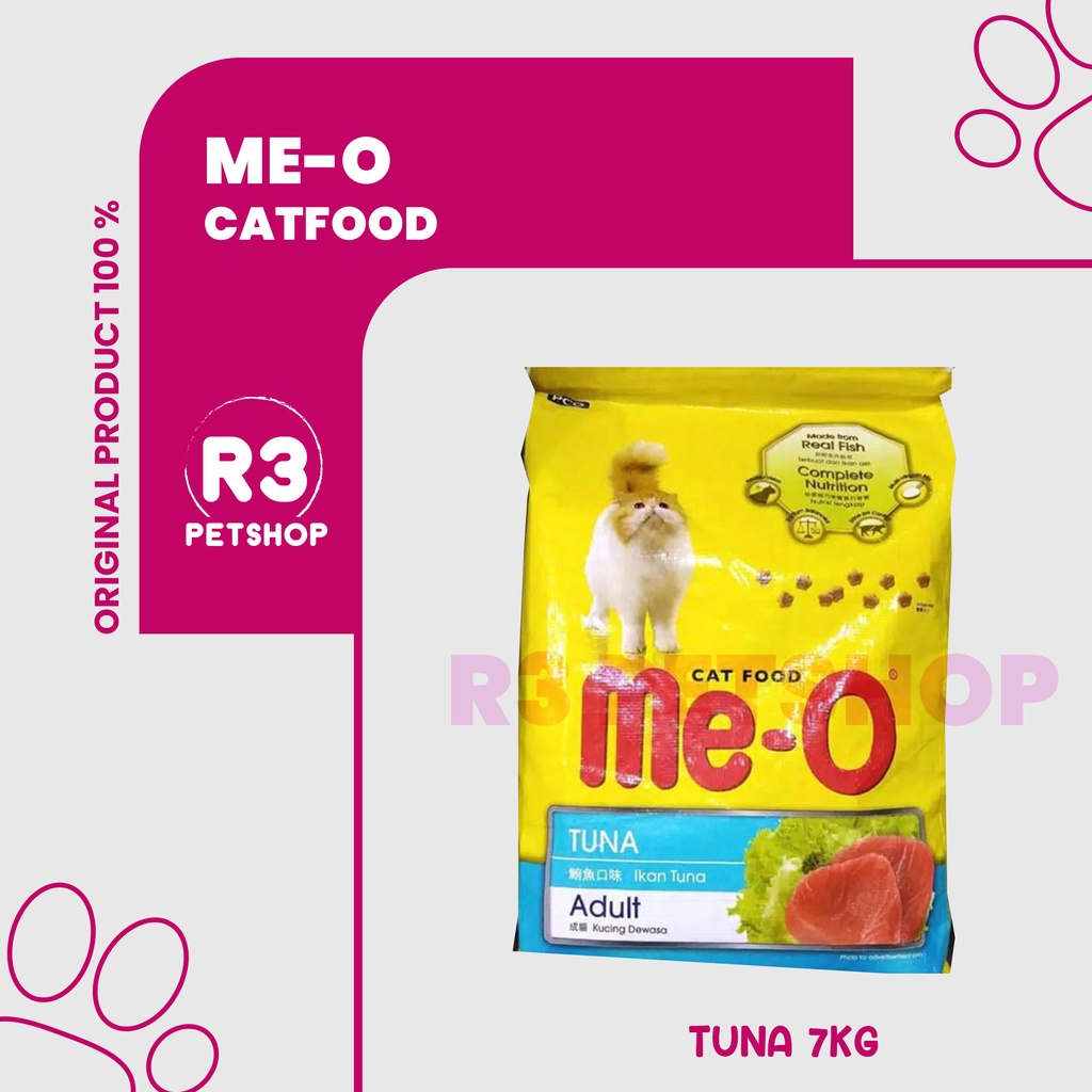 Makanan Kucing kering murah Premium MEO 7kg All Varian