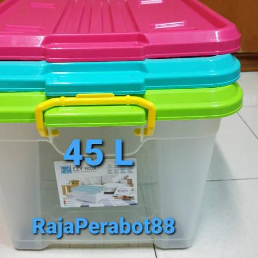 Container box ezy 45 liter kotak plastik biggy vindo