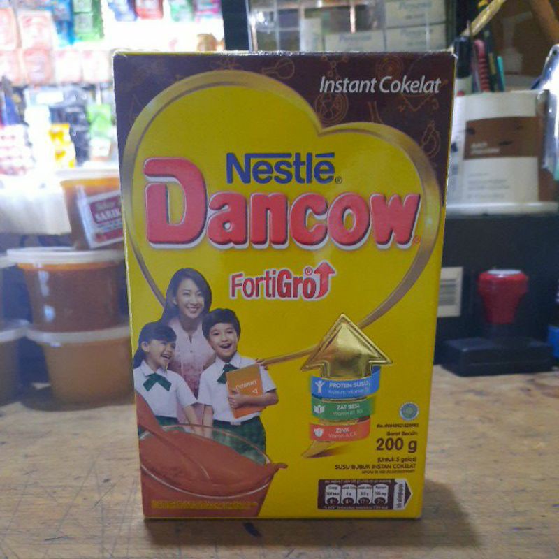 

Dancow Instan Coklat Fortigro 200gr