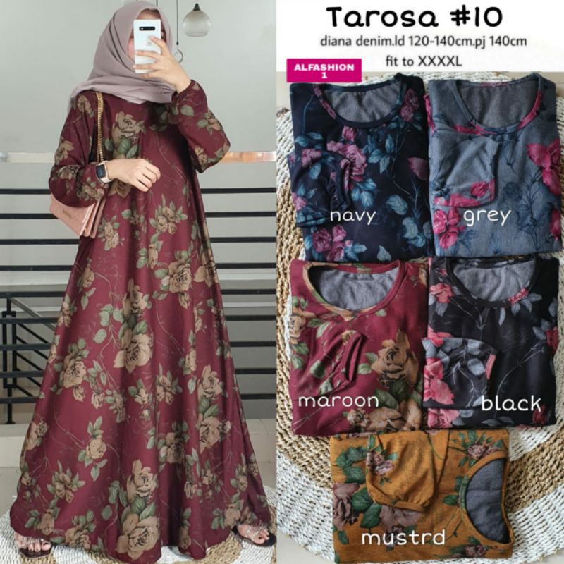 TAROSA 10//MAXY DRESS//HDRCOLLECTION
