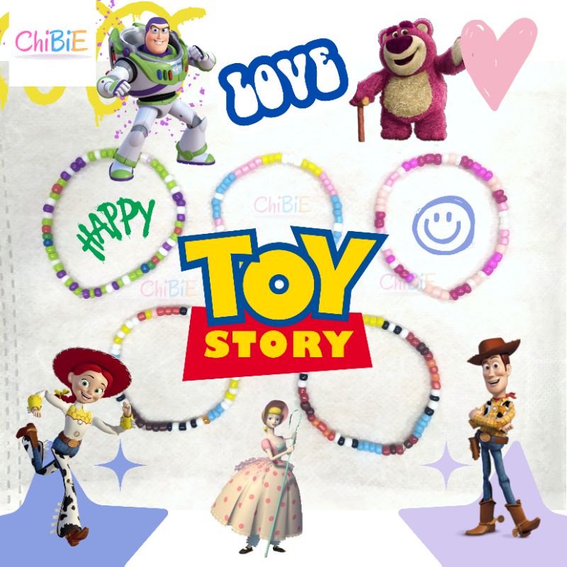 Gelang Manik Toy Story | Toy Story Beads Bracelet Look A Like